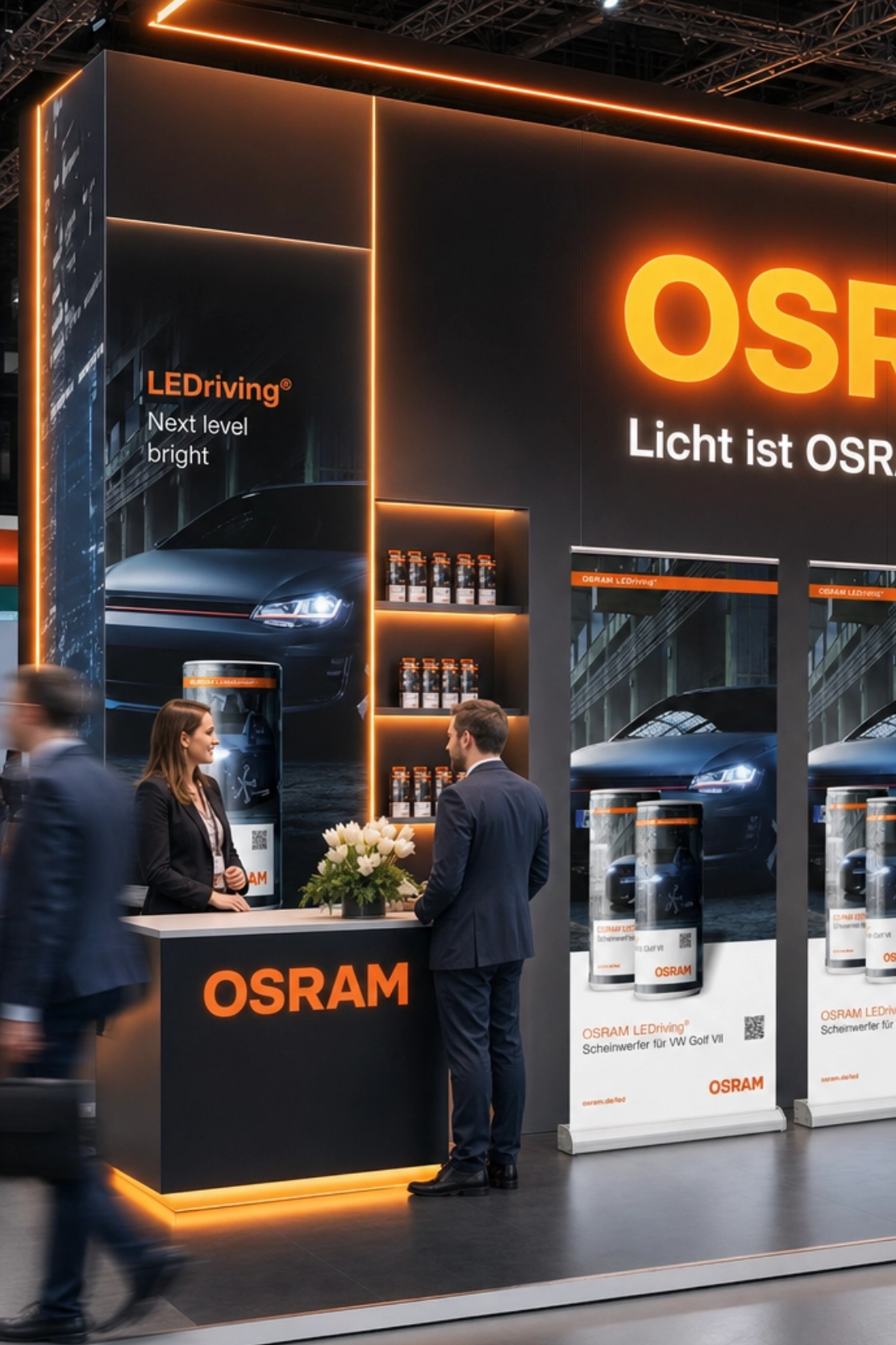 Markenauftritt am Point of Sale für OSRAM – Projektreferenz der Unternehmensberatung für den Mittelstand TENOR