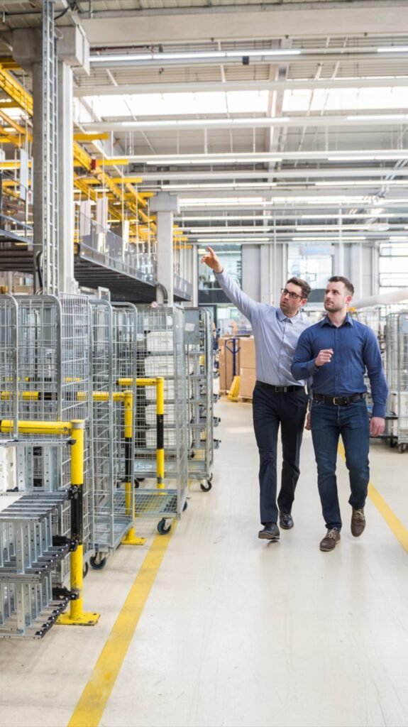 KI-Agentur Mittelstand – Betriebsrundgang durch die Produktionshalle